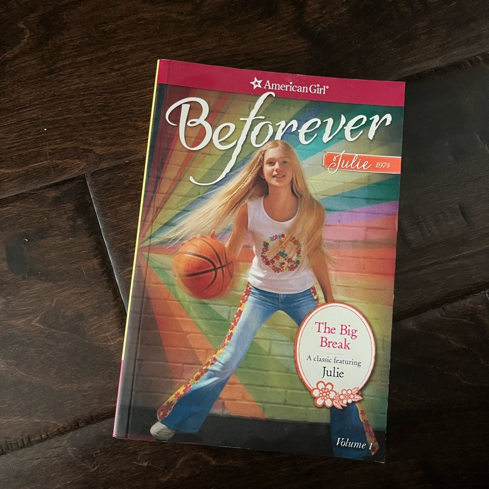 American Girl Doll Julie book